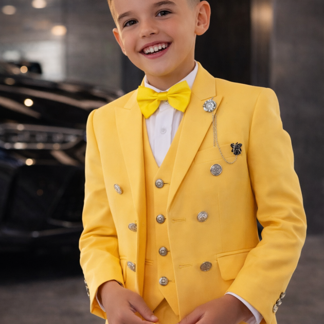 Terno de criança Amarelo