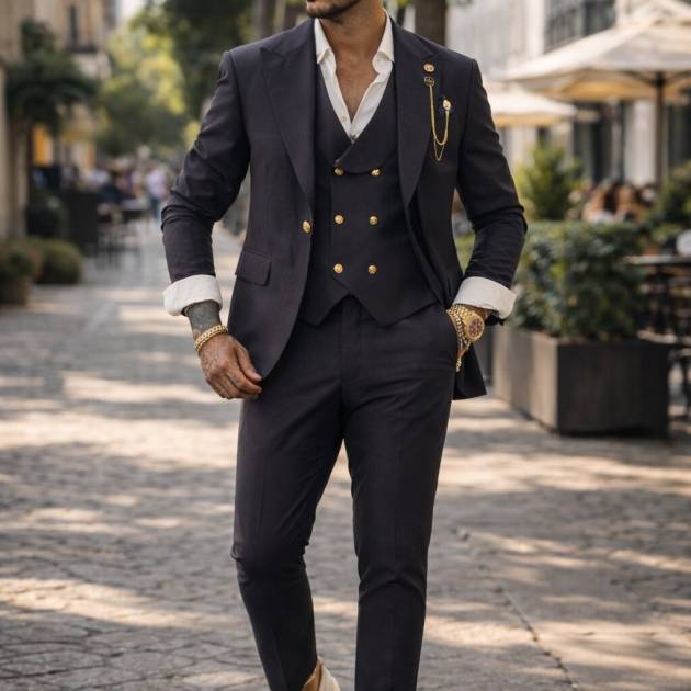 FATO CINZA ESCURO C\COLETE