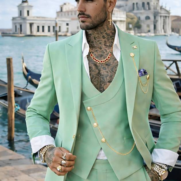 FATO C/COLETE VERDE AGUA