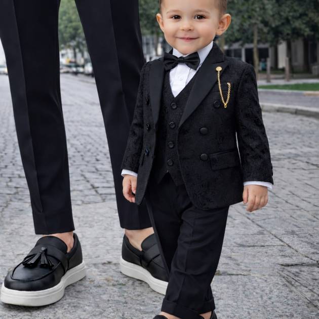 Fato fashion style black