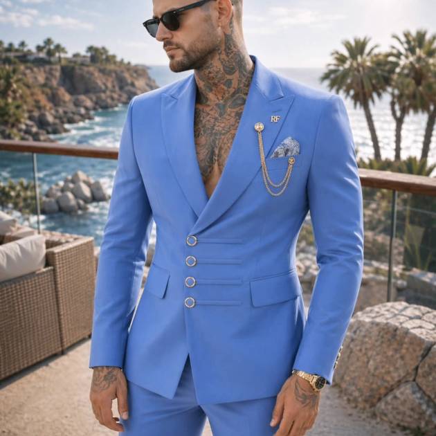 MONARCH BLUE SUIT